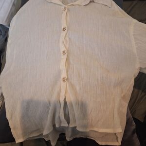 HYFVE Cream Button-Down Shirt